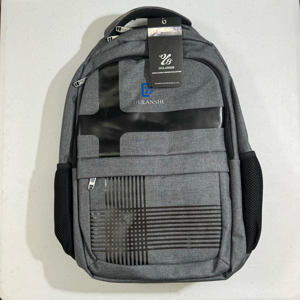 Oulanshi School Business Laptop Backpack with USB Charging Port Unisex NWT